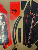 eBIKE Harley-Davidson IRONe Balance Revelation Harley Orange Graphics Sticker