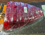 1973^ 4-Speed Dresser Models Custom Chrome Red Arrowhead Taillight Lens