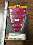 1973^ 4-Speed Dresser Models Custom Chrome Red Arrowhead Taillight Lens
