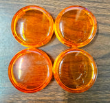 1996-2023 Harley Sportster Softail Amber Bullet Turn Signal Light Lens