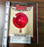 NOS Biker's Choice 2" Red Bullet Light Lens