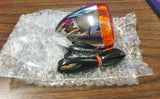 Bullet Light Turn Signal Rear Single Harley Sportster Dyna Softail FLH Motorcycl