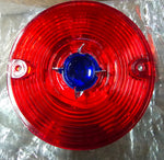 1986^ Red Lens Blue Dot Harley FLH Bagger Road King Ultra Heritage
