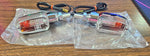 Dual Filament Turn Signal Billet Clear Lens Buell Harley Motorcycle Honda