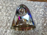 Chrome Bullet Turn Signal Body Harley Deuce Sportster Dyna Softail