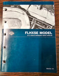 Harley Davidson 2010 FLHXSE CVO Street Glide Parts Catalog