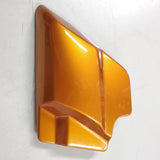 T/O 2009^ Amber Whiskey Right Side Frame Cover Harley Road Glide FLTRX 66048-09A