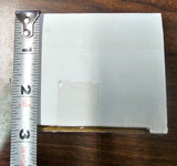 Pair Chrome 12 Volt Red Mini Bullet Marker Lights