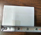 Pair Chrome 12 Volt Red Mini Bullet Marker Lights