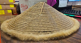 Antique Tai Rice Paddy Hat Maffia Coolie VTG