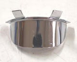 New Superior Dixie Chrome Plated 1 3/4" Bullet Light Visors Pair Harley Flathead