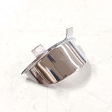 New Superior Dixie Chrome Plated 1 3/4" Bullet Light Visors Pair Harley Flathead