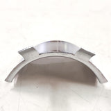 New Superior Dixie Chrome Plated 1 3/4" Bullet Light Visors Pair Harley Flathead