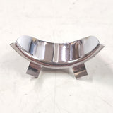 New Superior Dixie Chrome Plated 1 3/4" Bullet Light Visors Pair Harley Flathead