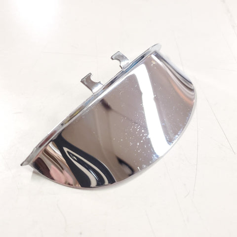 Chrome Plate 4" Flat Taillight Visor 1955-72 Harley Shovelhead Panhead Sportster