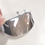 Chrome Plate 4" Flat Taillight Visor 1955-72 Harley Shovelhead Panhead Sportster