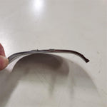 Chrome Plate 4" Flat Taillight Visor 1955-72 Harley Shovelhead Panhead Sportster