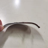 Chrome Plate 4" Flat Taillight Visor 1955-72 Harley Shovelhead Panhead Sportster