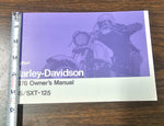 Harley Davidson OEM AMF 1976 SS/SXT-125 Aermacchi Owners Manual