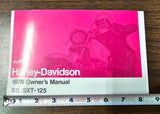 1978 Harley Davidson Aermacchi SS/SXT-125 AMF Owners Manual