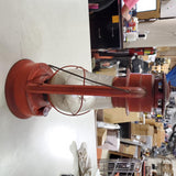Vtg Red Dietz WFS No.129 Crescent Oil Kerosene Lamp Lantern Camp Light Hong Kong