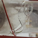 Vtg Red Dietz WFS No.129 Crescent Oil Kerosene Lamp Lantern Camp Light Hong Kong