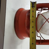 Vtg Red Dietz WFS No.129 Crescent Oil Kerosene Lamp Lantern Camp Light Hong Kong
