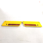 1993-2013 Harley Corona Yellow Pearl? Saddlebag Latch Covers 90601-93A 90603-93A