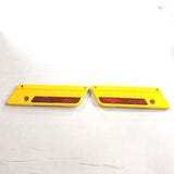 1993-2013 Harley Corona Yellow Pearl? Saddlebag Latch Covers 90601-93A 90603-93A