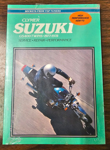 Clymer NOS 1977-1978 Suzuki GS400 Twins Service/Repair Manual