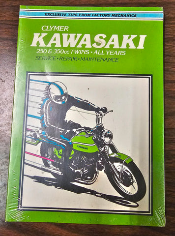 Clymer Kawasaki All Years 250 350cc Twins Service/Repair Manual