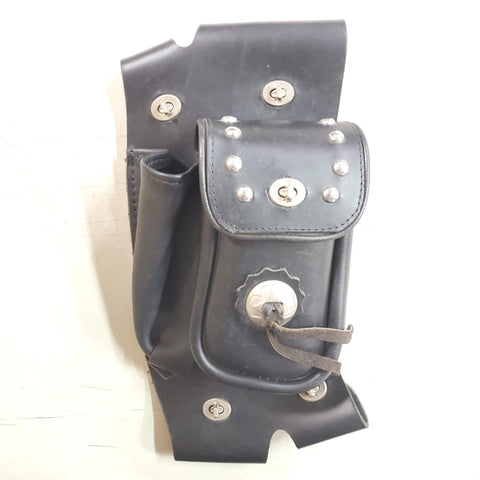 Saddlebag Guard Bag Water Bottle Holder Right Harley Touring Road King FLH Glide