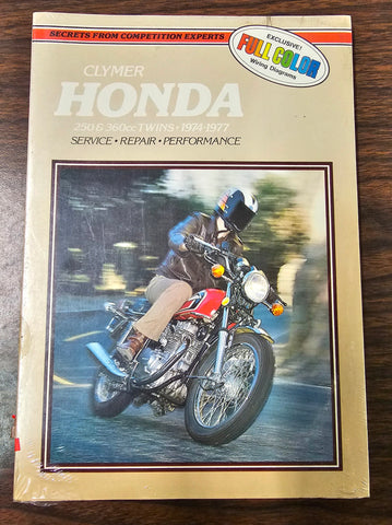 Clymer 1974-1977 Honda 250 360cc Twins Service/Repair Manual