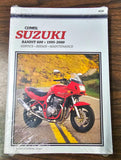 Clymer Maintenance Service Repair Shop Manual Book Suzuki Bandit 600 1995-2000