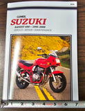 Clymer Maintenance Service Repair Shop Manual Book Suzuki Bandit 600 1995-2000