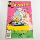 30c Whitman Yosemite Sam Bugs Bunny #45 Jul 1977 Gold Key Warner Bros Comic Book