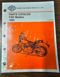 Harley Davidson 1982 FXR Super Glide NOS Parts Catalog