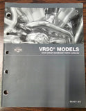 Harley Davidson 2005 VRSC VRod Official Parts Catalog book OEM Factory Manual