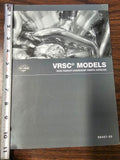 Harley Davidson 2005 VRSC VRod Official Parts Catalog book OEM Factory Manual