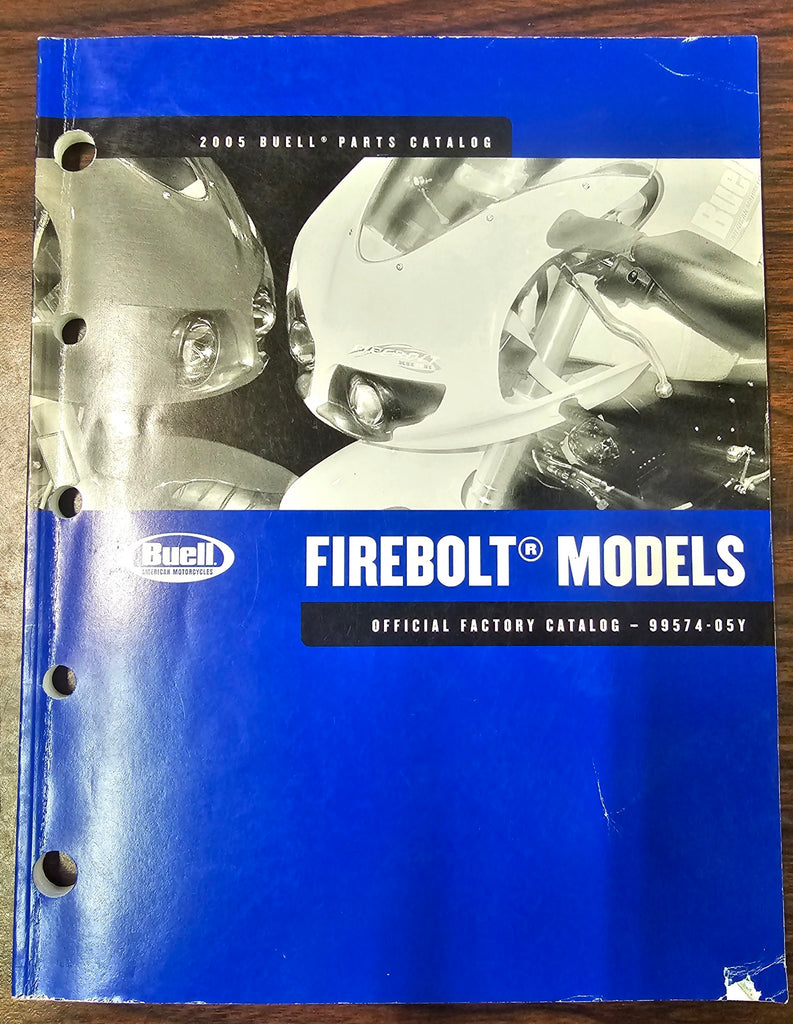 Buell 2005 Firebolt Lightning X/SL Models Factory Parts Catalog