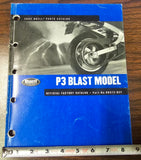 Buell 2002 Blast P3 Model Official Factory Parts Catalog