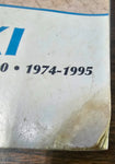 Clymer 1974-1995 Kawasaki KZ400 KZ/Z440 EN450 EN500 Service/Repair Manual