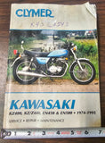 Clymer 1974-1995 Kawasaki KZ400 KZ/Z440 EN450 EN500 Service/Repair Manual