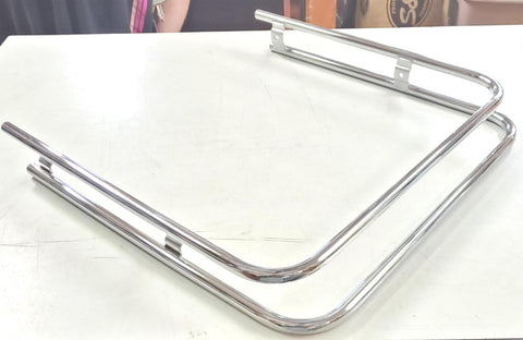 Chrome Calafia Sport Kady Suzuki Touring Luggage Tour Pak Top Trunk Rail Mount
