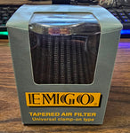 EMGO 48mm Universal Honda Kawasaki Yamaha Clamp-on Chrome End Cap Air Filter