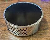 Triumph 600 900 amal Single Carb Air Filter Tr6 Tiger 650 Chopper Center Hole