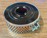 Triumph 600 900 amal Single Carb Air Filter Tr6 Tiger 650 Chopper Center Hole