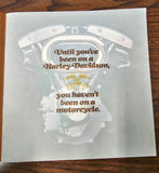 Harley 1977 XLCR Sportster Superglide  Electra FLH NOS Brochure Literature 11x11