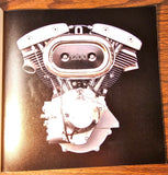 Harley 1977 XLCR Sportster Superglide  Electra FLH NOS Brochure Literature 11x11