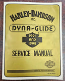 NOS Harley Davidson 1991-1992 OEM Dyna Glide Service Manual Superglide Low Rider